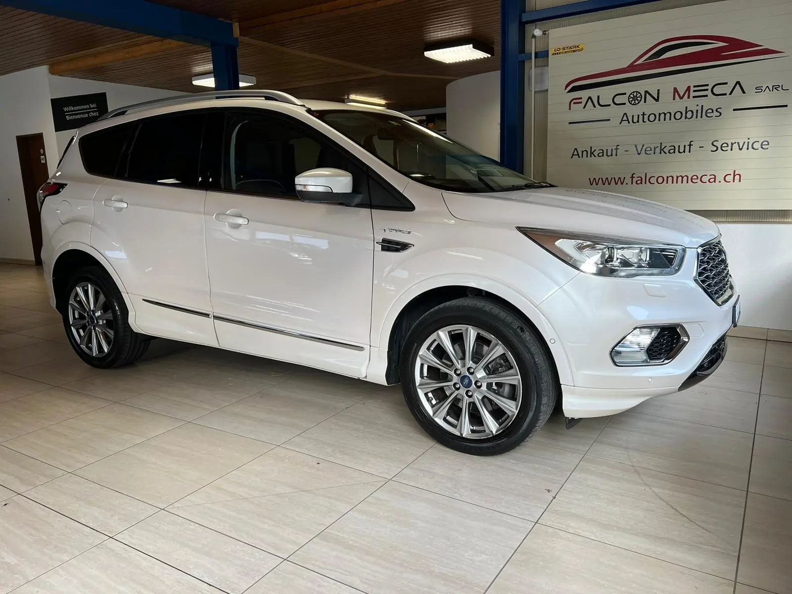 Ford Kuga 2.0 TDCi Vignale 4WD — SUV diesel robuste, 150'000 km, traction intégrale