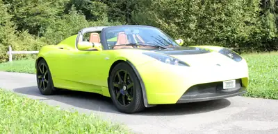 Tesla Roadster Sport Signature-Edition 2010 — Le cabriolet électrique révolutionnaire, seulement 37'000 km — côté