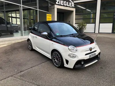 Fiat 595 Abarth Cabriolet — Sportivité turbo et style italien en version décapotable — vue extérieure
