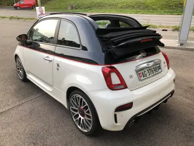 Fiat 595 Abarth Cabriolet — Sportivité turbo et style italien en version décapotable — arrière