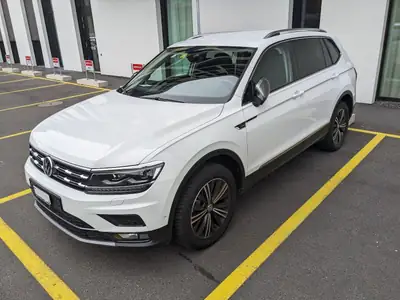 VW Tiguan Allspace 2.0 TDI SCR Highline 4Motion — SUV 7 places diesel performant, 28'000 km — arrière