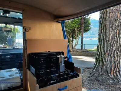 VW T3 Type 2 1983 — Le classique du camping-car, diesel économique et fiable — cruscotto