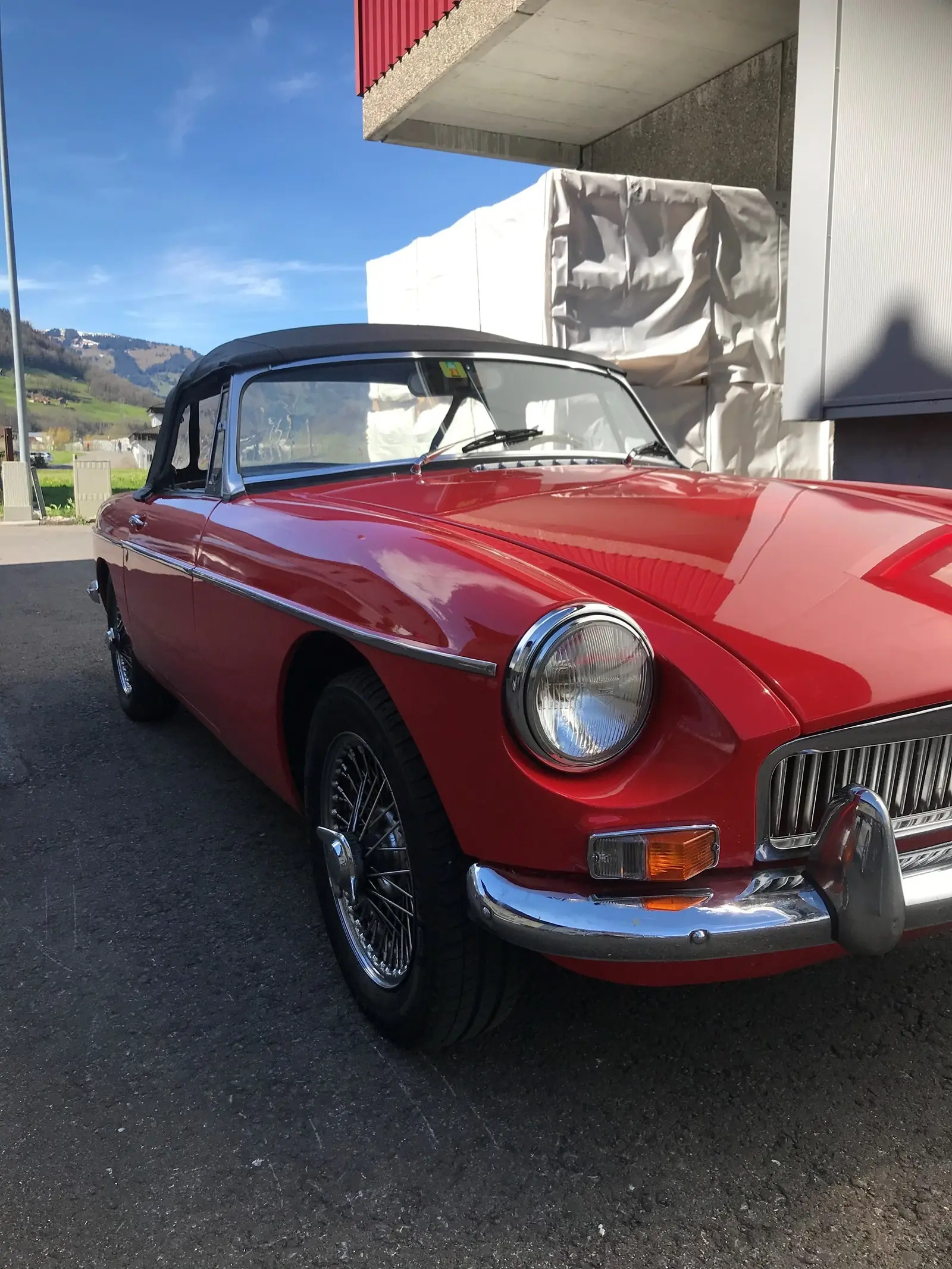 MG Mgb 1963 occasion Hohenrain — 2
