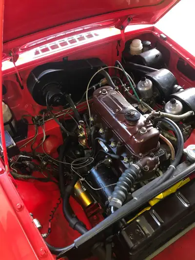 MG MGB Cabriolet 1963 — Roadster emblématique, 72 500 km, sans sinistre — cruscotto