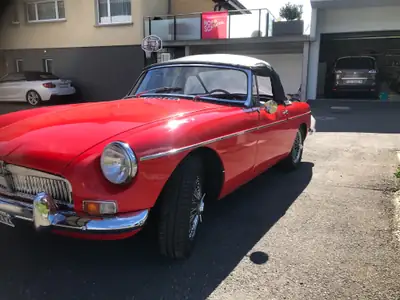 MG MGB Cabriolet 1963 — Roadster emblématique, 72 500 km, sans sinistre — Miniatura 7