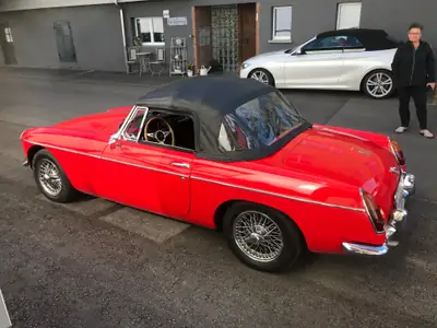 MG MGB Cabriolet 1963 — Roadster emblématique, 72 500 km, sans sinistre — Miniatura 13