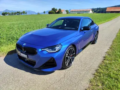 BMW M240i xDrive M Sport Pro — Coupé sportif haute performance, 19 500 km seulement — Außenansicht