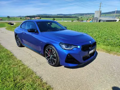 BMW M240i xDrive M Sport Pro — Coupé sportif haute performance, 19 500 km seulement — Heckansicht