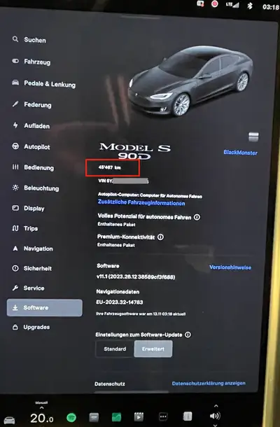 Tesla Model S 90 D — Berline électrique haute performance, 56 000 km, Supercharging offert — Miniature 8