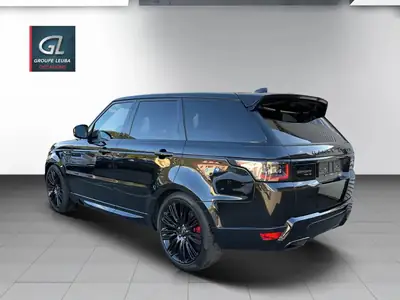 Range Rover Sport P400e — Hybride rechargeable performant, 52'000 km seulement — Heckansicht
