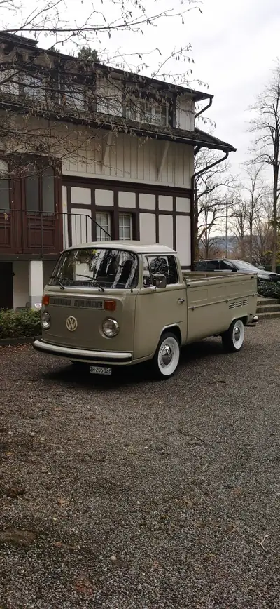 VW T2 Pick up 1979 — Le classique utilitaire des années 70, état impeccable — Außenansicht