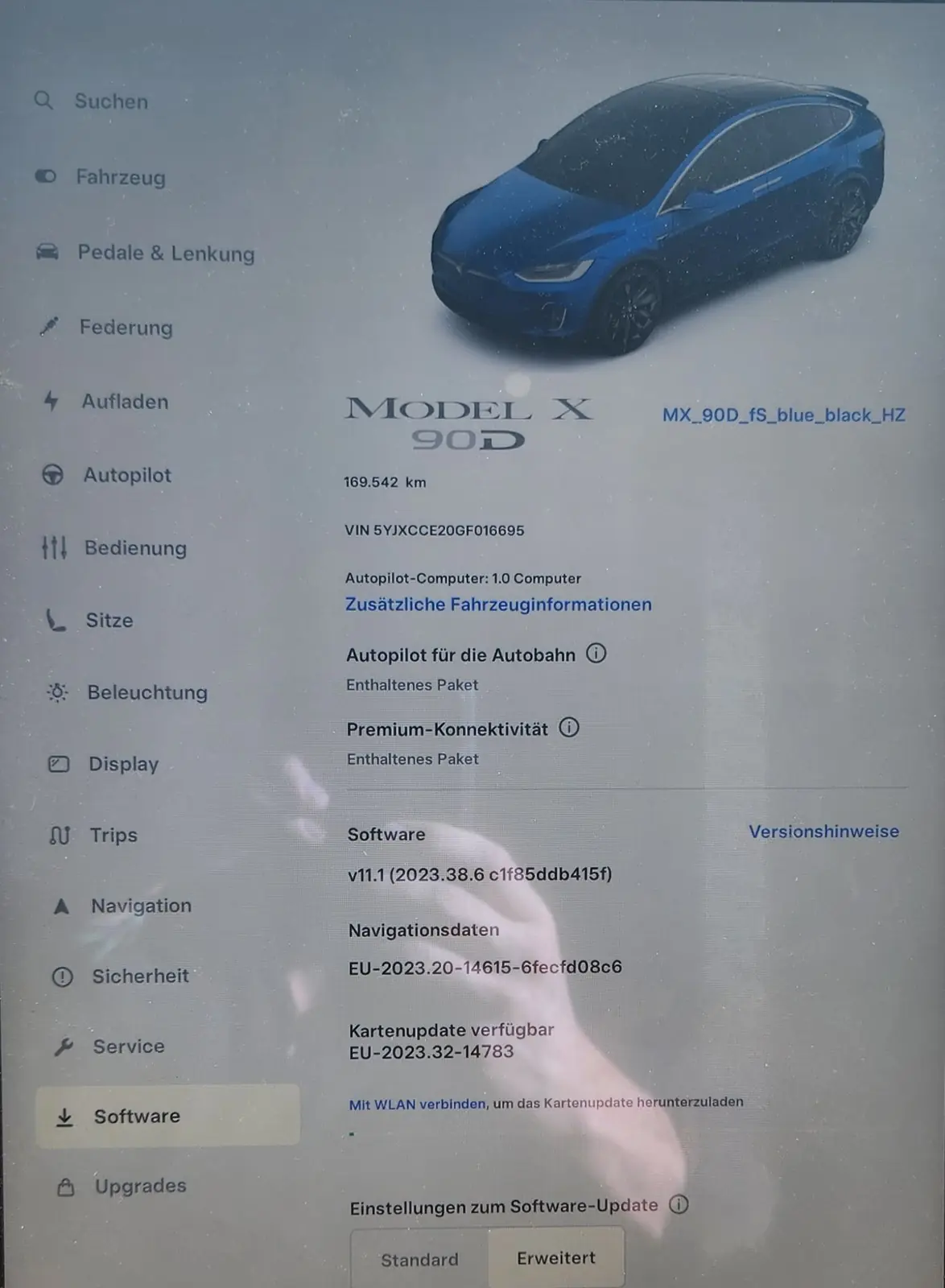 Tesla Model X 2016 occasion Baar — 4
