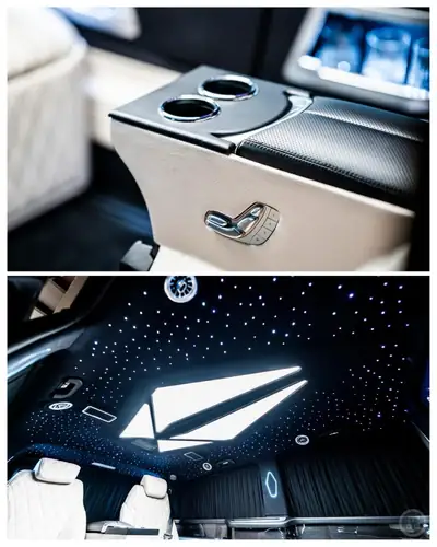 Mercedes-Benz V 300 d Extralang 4Matic — Monospace premium avec transformation luxe certifiée — intérieur
