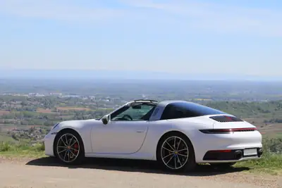 Porsche 911 Targa 4S PDK — Cabriolet sportif, première main, 34 500 km — Thumbnail 7