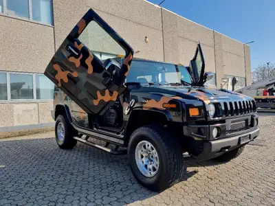 HUMMER H2 6.0 Luxury — Le SUV mythique américain, motorisation 316 ch — interni