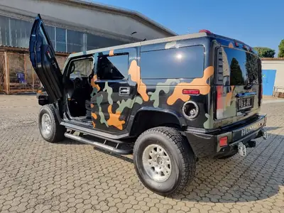 HUMMER H2 6.0 Luxury — Le SUV mythique américain, motorisation 316 ch — cruscotto