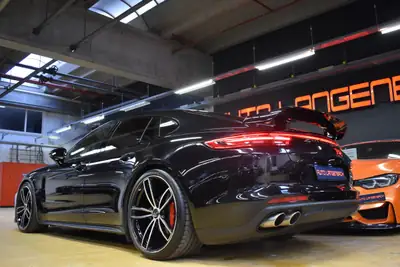Porsche Panamera 4S PDK — Berline sportive Techart, 35000 km, service à jour — Miniature 13