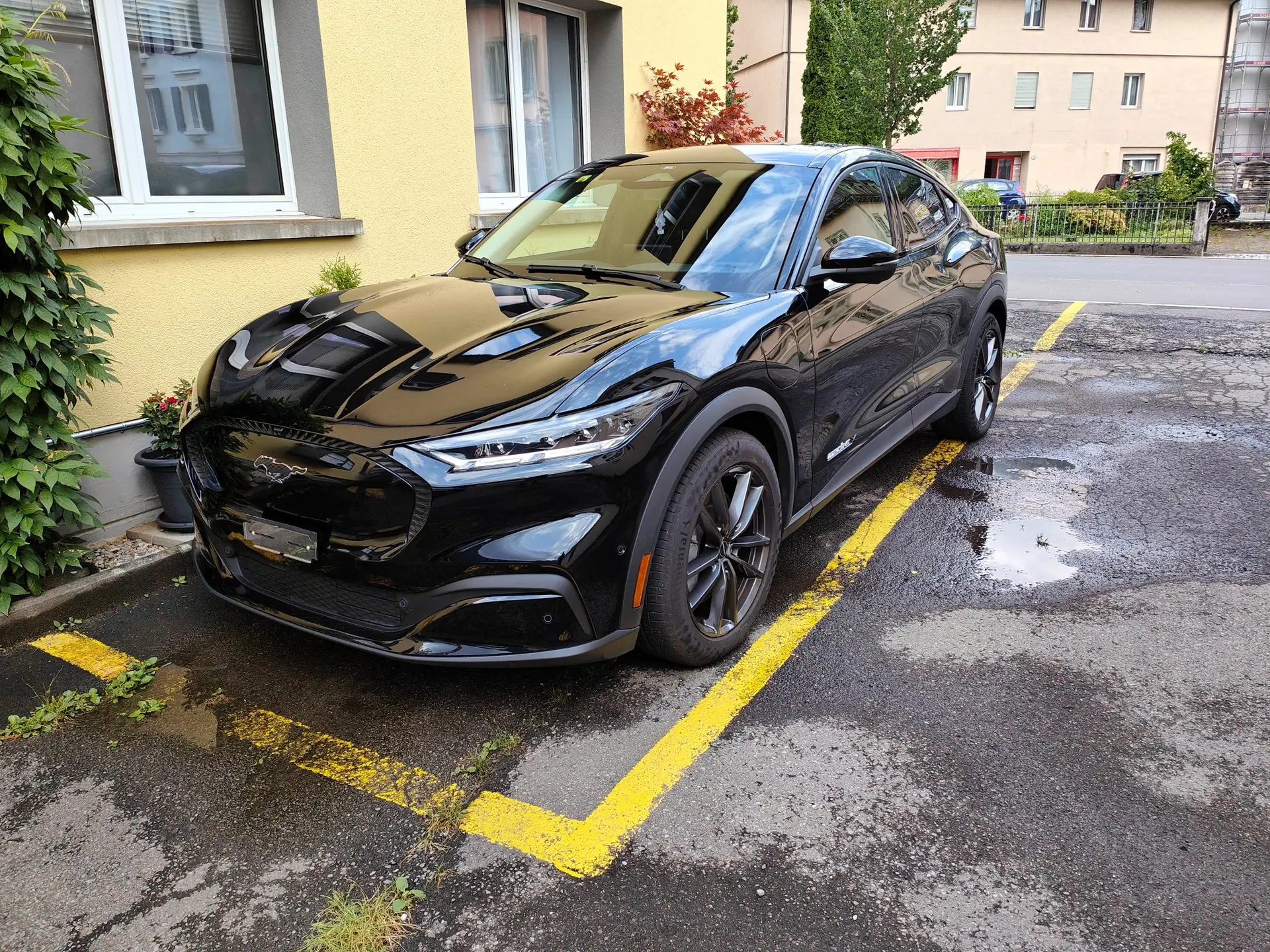 Ford Mustang Mach-E Premium RWD 99 kWh — SUV électrique performant, 43'000 km seulement — vue extérieure