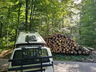 VW T4 Caravelle 2.5 TDI Syncro — Monospace 8 places, traction intégrale robuste — Innenraum