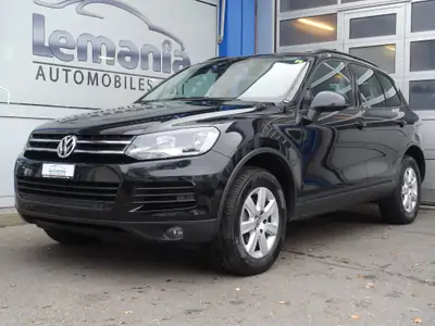 VW Touareg 3.0 TDI BlueMotion — SUV premium diesel, technologie économe et fiable — side view