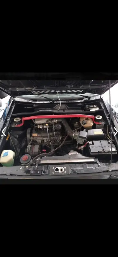 VW Golf Cabrio 1800 Sport-Line — Roadster classique des années 90, sans accident — Armaturenbrett