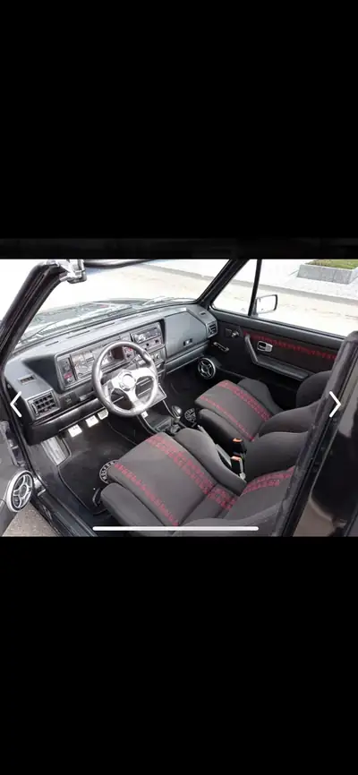 VW Golf Cabrio 1800 Sport-Line — Roadster classique des années 90, sans accident — Miniatur 11