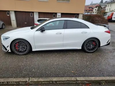 Mercedes-Benz CLA 45 S AMG 4Matic+ — Berline sportive 422 ch, très faible kilométrage — Seitenansicht