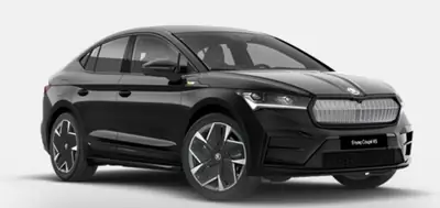 Škoda Enyaq Coupé RS iV 80 4x4 — SUV électrique haute performance, 35'000 km seulement — Heckansicht