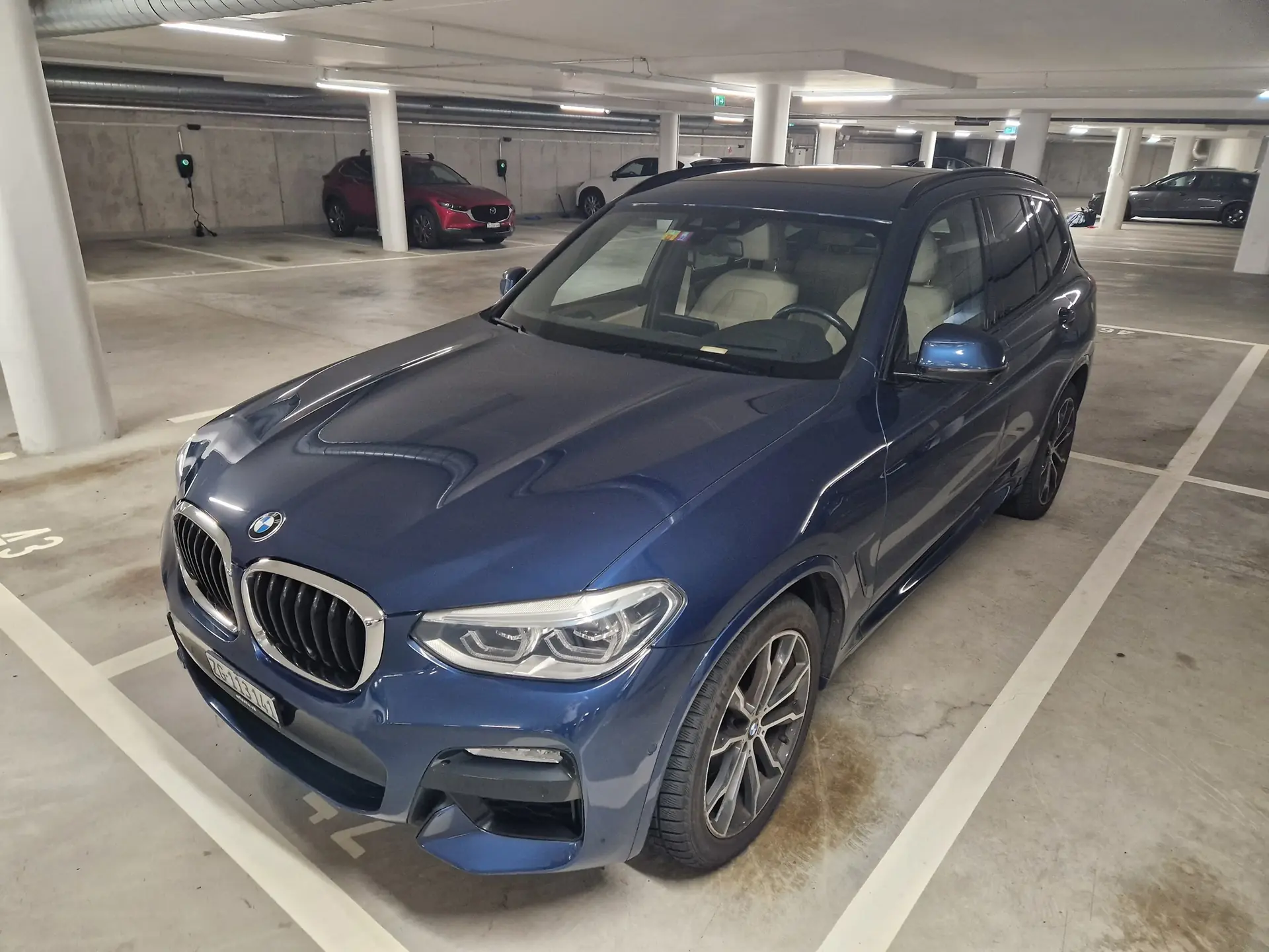 BMW X3 xDrive 30d M Sport — SUV premium diesel, 70'550 km seulement — vista esterna