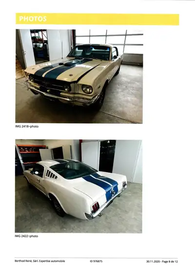 Ford Mustang Fastback GT 1965 — Légende américaine, état concours, rare et expertisée — Miniature 9