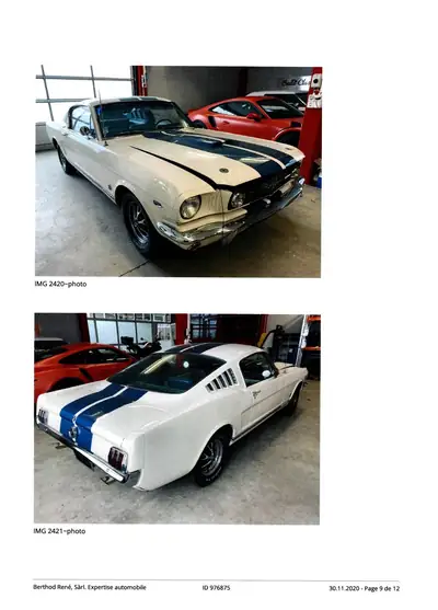 Ford Mustang Fastback GT 1965 — Légende américaine, état concours, rare et expertisée — Miniature 10
