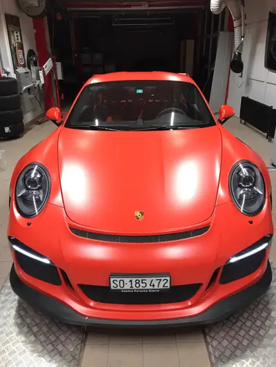 Porsche 911 GT3 RS PDK — Superbe coupé sport 500 ch, entretien Porsche certifié — Heckansicht