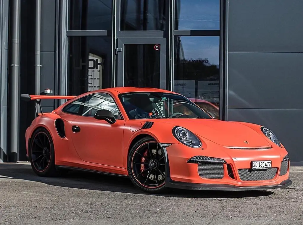 Porsche 911 GT3 RS PDK — Superbe coupé sport 500 ch, entretien Porsche certifié — Außenansicht