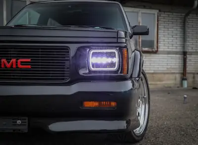 GMC Typhoon 1993 — SUV Muscle légendaire, Widebody Custom unique — arrière