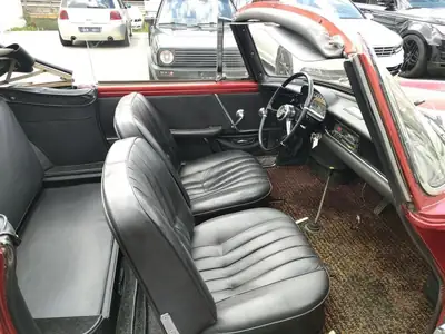 Renault Caravelle 1963 — Cabriolet vintage mythique, 108 000 km, sans accident — Miniatura 7