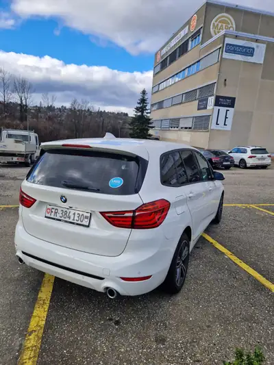 BMW 218 Gran Tourer xDrive — Monospace premium 7 places, diesel économe, garantie 4 ans — vista posteriore
