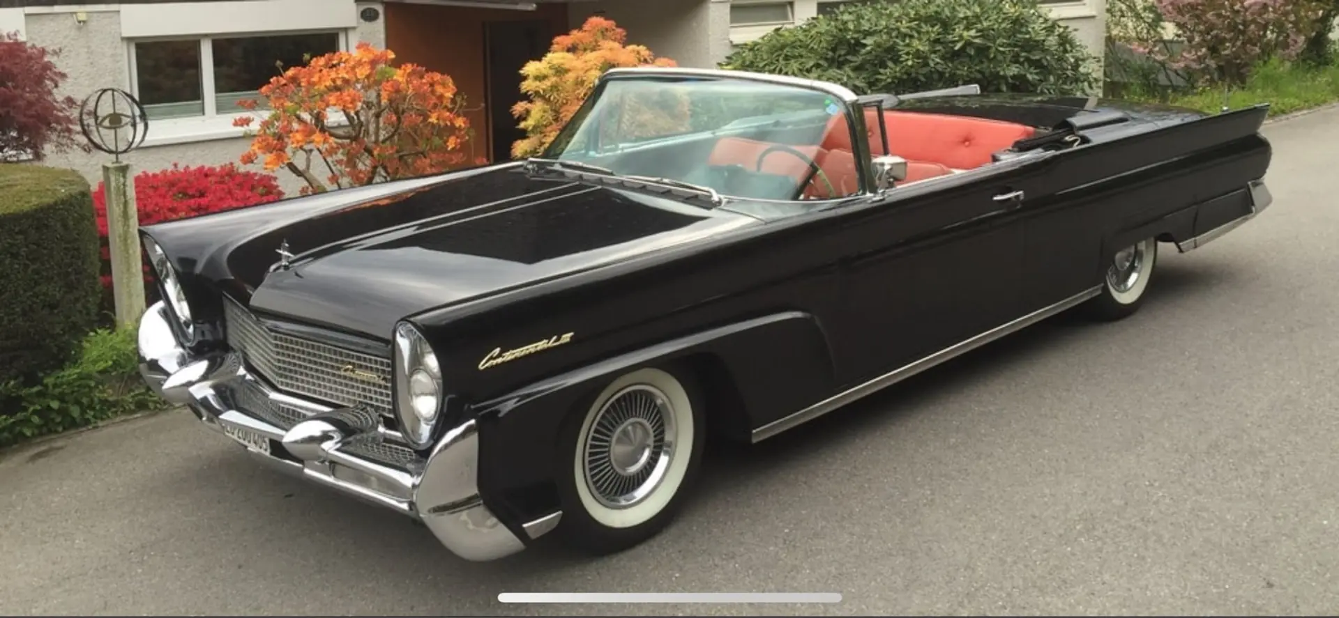 Lincoln Continental Mark 3 1958 — Cabriolet légendaire V8, 6 places, état impeccable