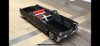 Lincoln Continental Mark 3 1958 — Cabriolet légendaire V8, 6 places, état impeccable — tableau de bord