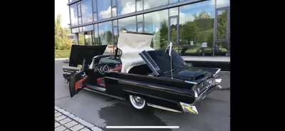 Lincoln Continental Mark 3 1958 — Cabriolet légendaire V8, 6 places, état impeccable — Miniature 7
