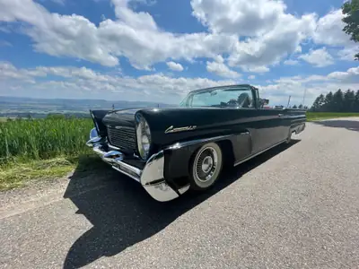 Lincoln Continental Mark 3 1958 — Cabriolet légendaire V8, 6 places, état impeccable — Miniature 13
