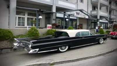 Lincoln Continental Mark 3 1958 — Cabriolet légendaire V8, 6 places, état impeccable — Miniature 18