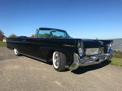 Lincoln Continental Mark 3 1958 — Cabriolet légendaire V8, 6 places, état impeccable — Miniature 19