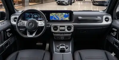 Mercedes-Benz G 400 d AMG Line — Le SUV légendaire en version diesel efficace — intérieur