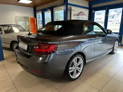 BMW 228i Sport Line Cabrio — Décapotable dynamique, 40'000 km, propulsion arrière — Armaturenbrett