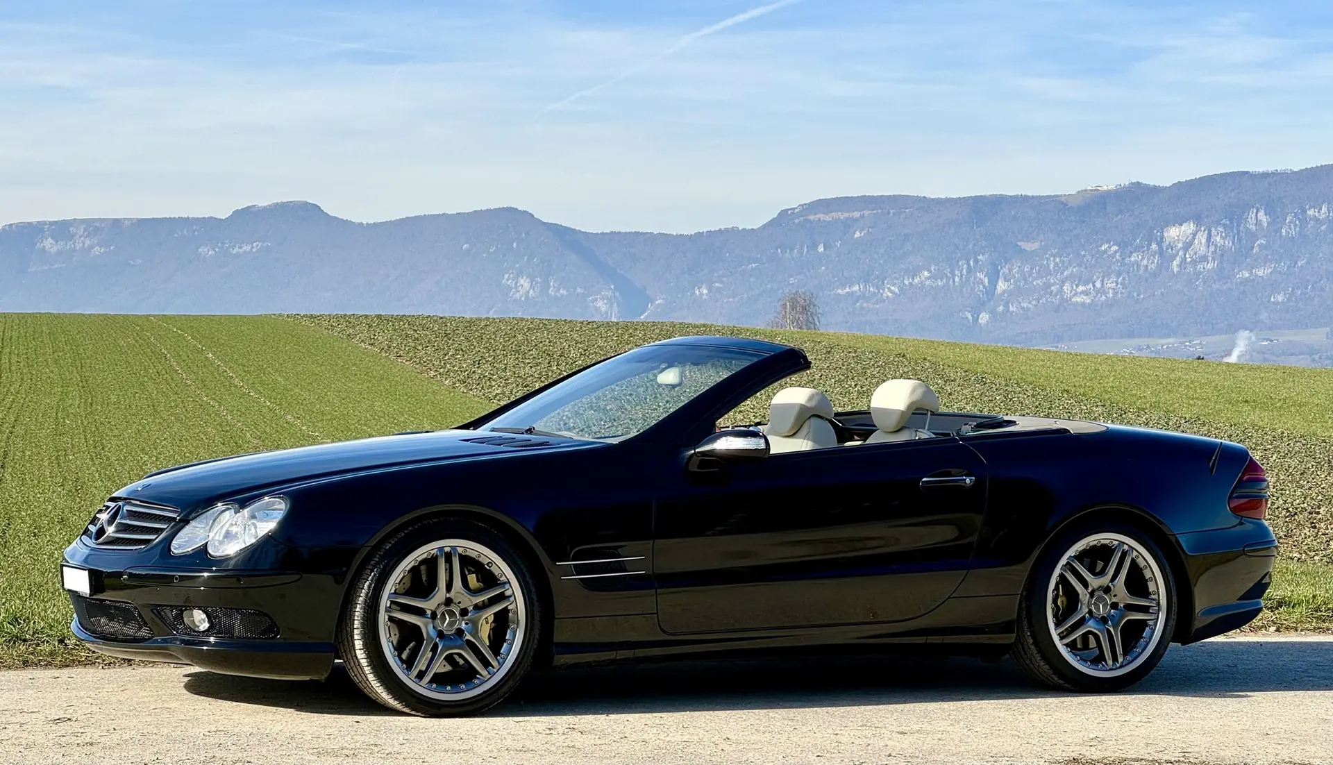 Mercedes-Benz SL 600 — Cabriolet légendaire, 500 ch et état d'origine exceptionnel — vista esterna