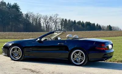 Mercedes-Benz SL 600 — Cabriolet légendaire, 500 ch et état d'origine exceptionnel — Miniatura 8