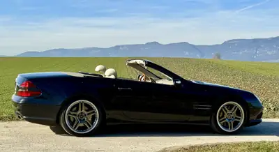 Mercedes-Benz SL 600 — Cabriolet légendaire, 500 ch et état d'origine exceptionnel — Miniatura 18