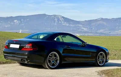 Mercedes-Benz SL 600 — Cabriolet légendaire, 500 ch et état d'origine exceptionnel — Miniatura 20