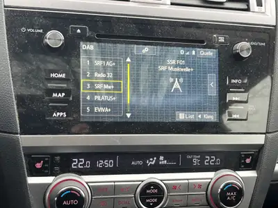 Subaru Outback 2.5i Swiss AWD — SUV polyvalent, traction intégrale, faible kilométrage — Innenraum