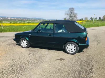 VW Golf 1 Cabriolet Classic-Line — Décapotable culte des années 90, rénovée et fiable — Miniature 9